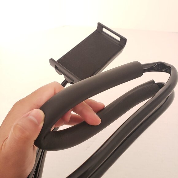 Universal Black Lazy Neck Cell Phone Holder Lazy Bracket Hand - Picture 4 of 4